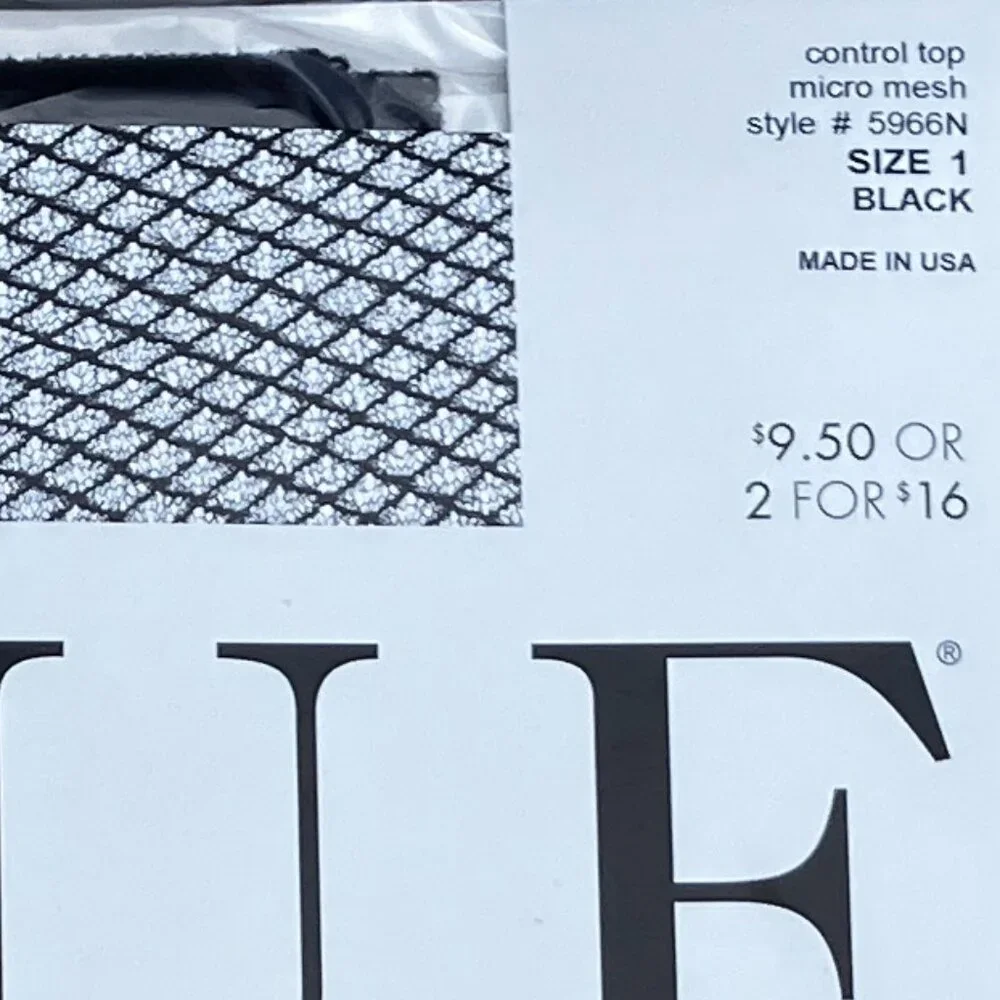 NWT 🆕 HUE Fashion Sheer Tights - 2 for $16